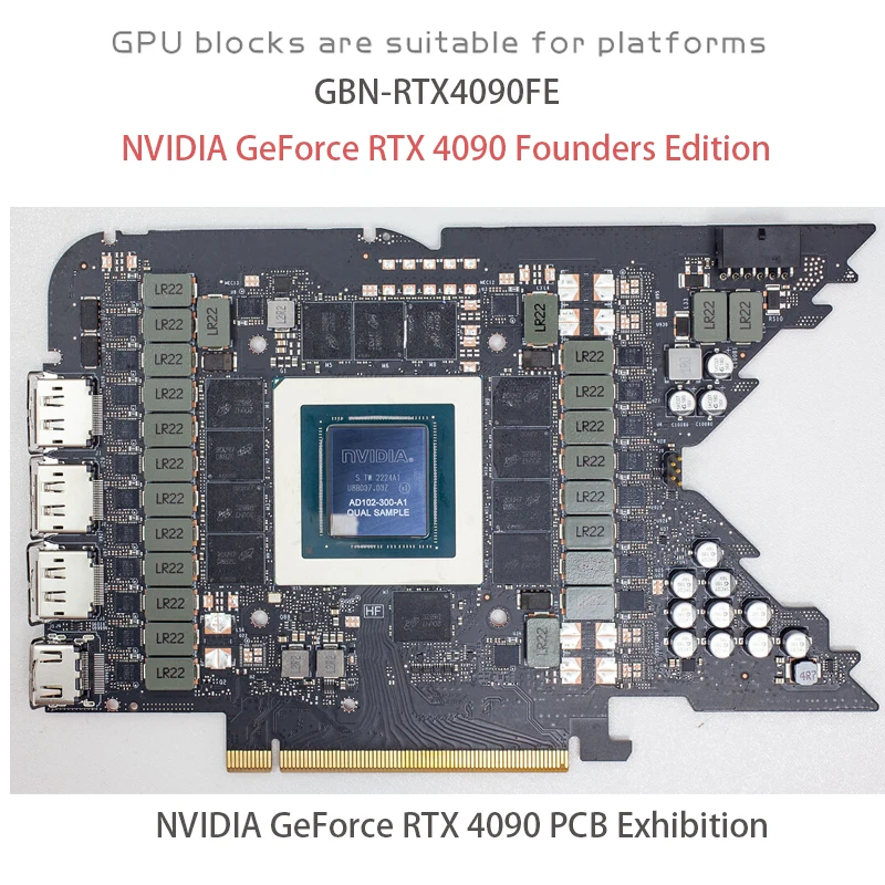 Granzon GPU-blok voor NVIDIA R - Rtx 4090 Water Block recensie en prijs