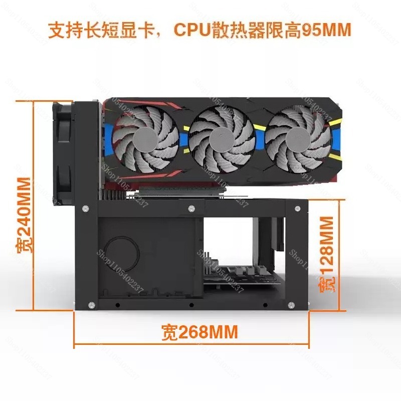 Open frame voor een GPU-mijnbo - Gpu Mining Rig Frame 8 Gpu recensie en prijs